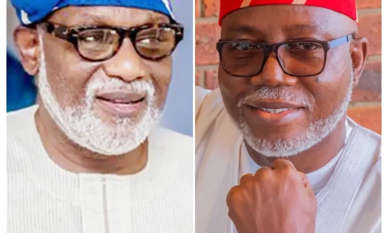 Game of thrones in Ondo, By Dare Babarinsa 1 Gov. Akeredolu and Aiyedatiwa