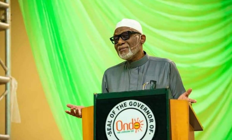 APC denounces misleading report on Akeredolu's health 1 Governor Akeredolu