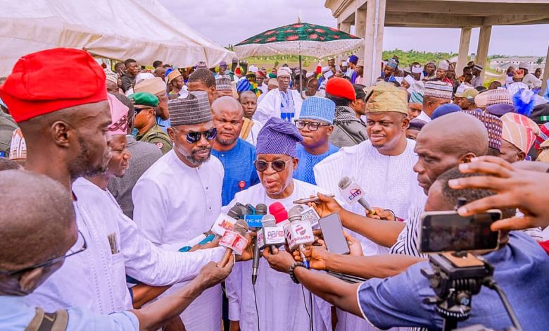 Osun 2022: Let's play according to the rules, Oyetola urges politicians 1 IMG 20220502 WA0006