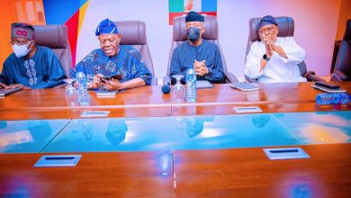 BREAKING: Osinbajo, Tinubu, Fayemi, Aregbesola in Lagos at APC Southwest leaders parley 2 IMG 20220506 WA0027