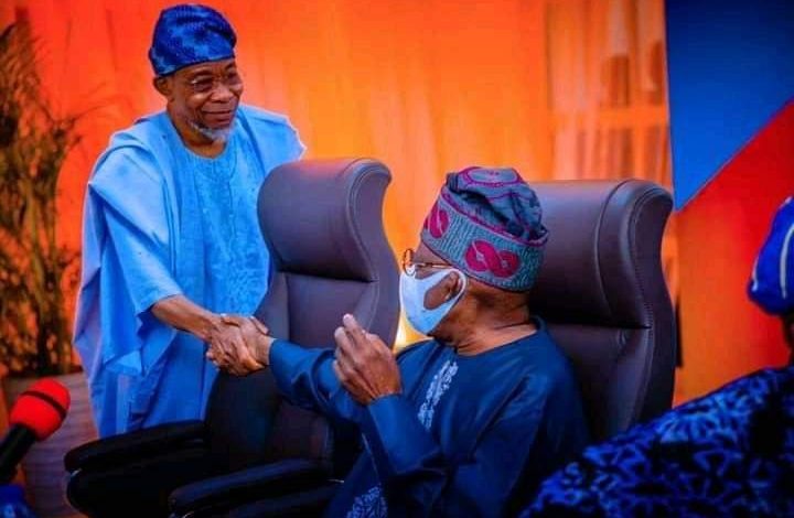 Tinubu, Aregbesola meet in public for first time after Osun APC primaries 1 IMG 20220506 WA0030