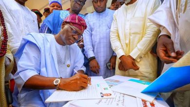 PHOTO NEWS: Sanwo-Olu submits guber forms at APC national secretariat 18 IMG 20220510 WA0009