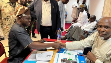 Ambode's man, Oluwo submits guber forms, challenges Sanwo-Olu for Lagos APC ticket 24 IMG 20220512 WA0016