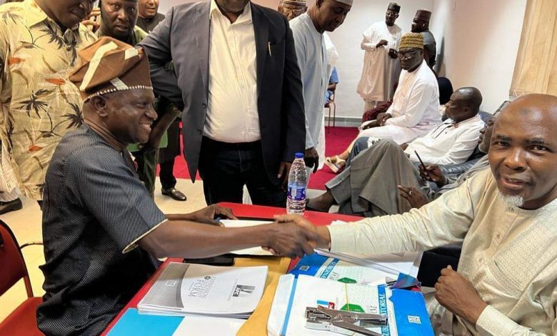 Ambode's man, Oluwo submits guber forms, challenges Sanwo-Olu for Lagos APC ticket 3 IMG 20220512 WA0016
