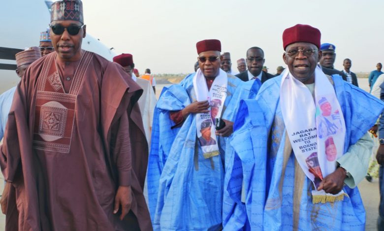 PHOTO NEWS: Shettima, Zulum receive Tinubu in Borno 21 IMG 20220522 WA0075
