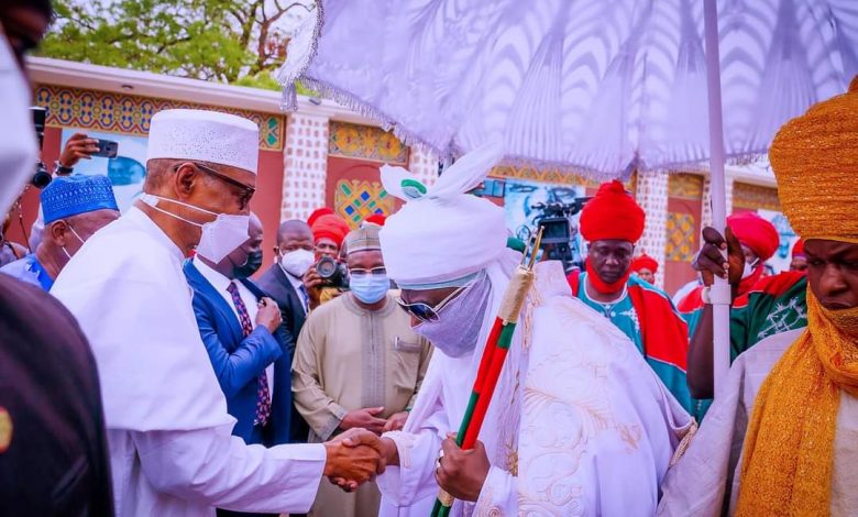 Buhari in Kano to condole with victims of gas explosion 7 IMG 20220523 WA0038