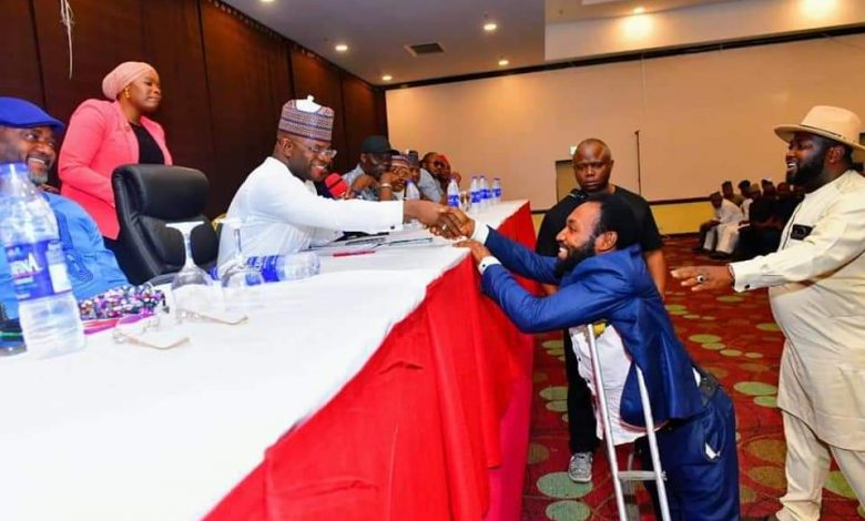 Yahaya Bello grants PLWD Kogi assembly aspirant automatic APC ticket 1 IMG 20220525 WA0055