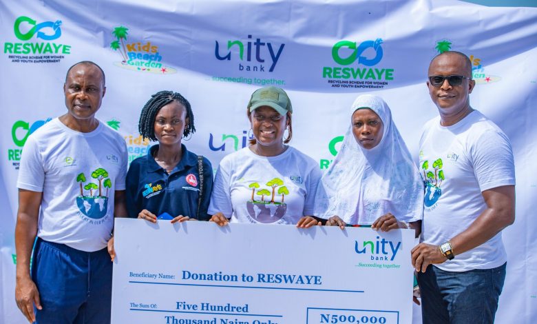 World Earth Day 2022: Unity Bank, others clean Lagos beach, plant trees 1 IMG 0884