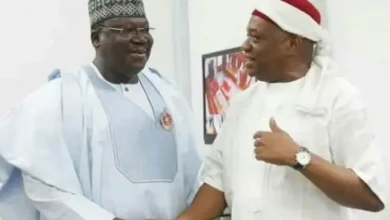 Former Abia Gov, Kalu, pulls out of presidential race, backs Senate President, Lawan 23 Kalu Lwana