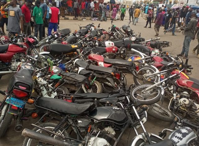 David Omahi’s death: Taskforce continues sting operation, impounds 115 Okada at Lekki 1 Okada