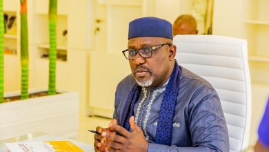 EFCC operatives storm Okorocha’s Abuja residence 13 Okorocha