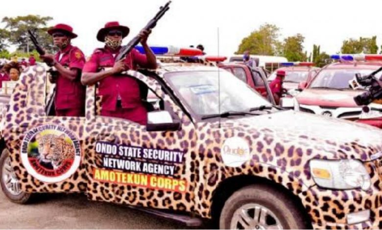 Ondo Amotekun arrests 4000 bandits, hoodlums in four months, says Corps Commander 1 Ondo Amotekun