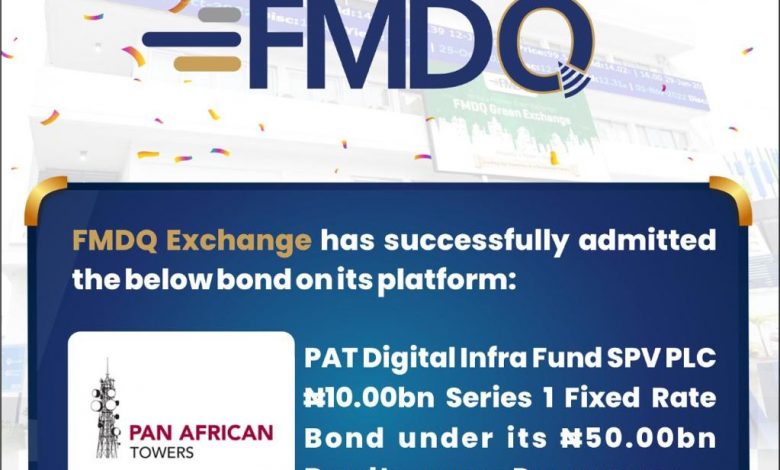 PAT Digital Infra Fund SPV lists its debut bond on FMDQ Exchange 1 PAT Digital Infra Fund SPV Listing May 2022