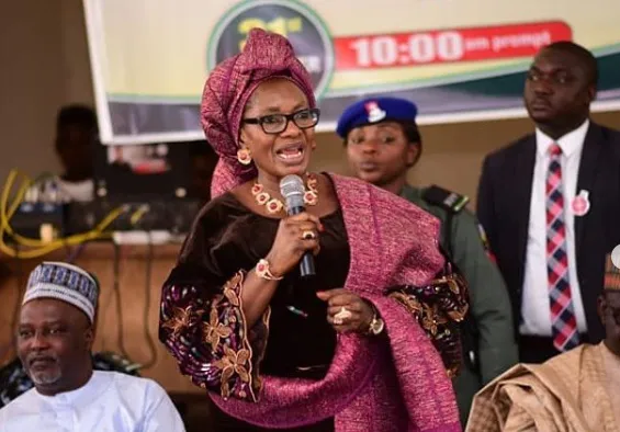 Women affairs minister, Tallen, withdraws senatorial ambition, fails to resign 1 Pauline Tallen