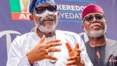 EXCLUSIVE: Ondo dep gov dares Akeredolu over choice of Ilaje House of Assembly candidate 1 Rotimi Akeredolu Aiyedatiwa