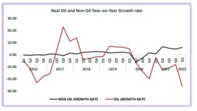 Non-oil sector grows by 6.08% in Q1 2022, Says NBS 2 nbs 1