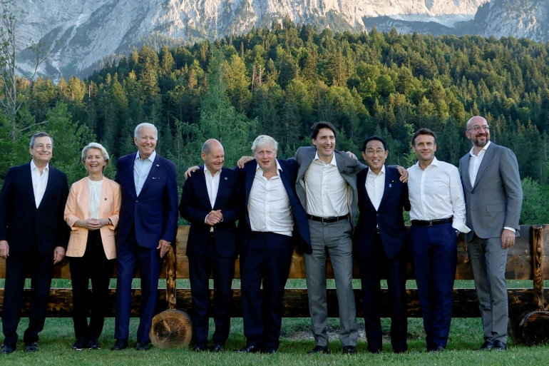 G7 launches $600bn infrastructure plan to counter China 1 2022 06 26T191828Z 2077281694 RC2VZU9KO6C2 RTRMADP 3 G7 SUMMIT