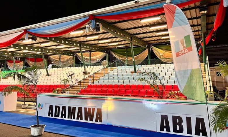Adamu, APC national organising secretary allegedly submit separate delegates list to accreditation committee 1 APC Convention