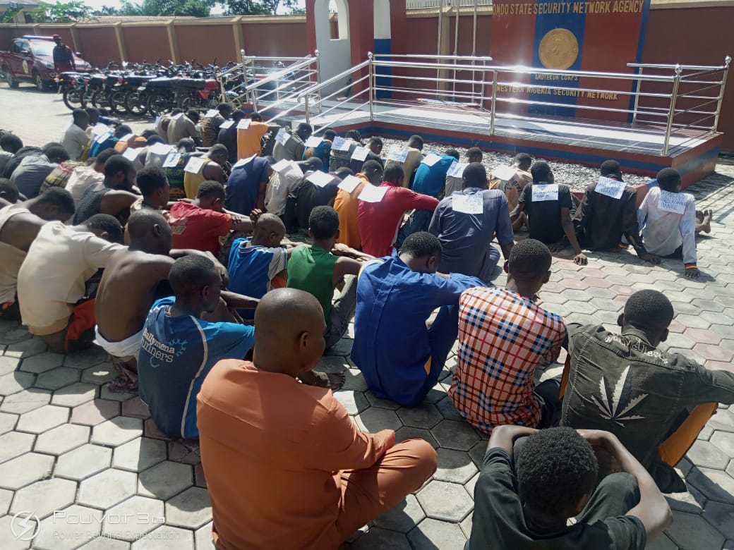 Amotekun arrests suspects in connection with Owo Catholic church massacre 2 Amotekun