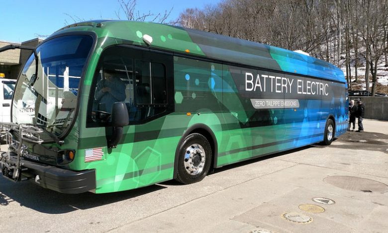LAMATA, Oando sign MoU to launch electric mass transit buses 1 Electric bus