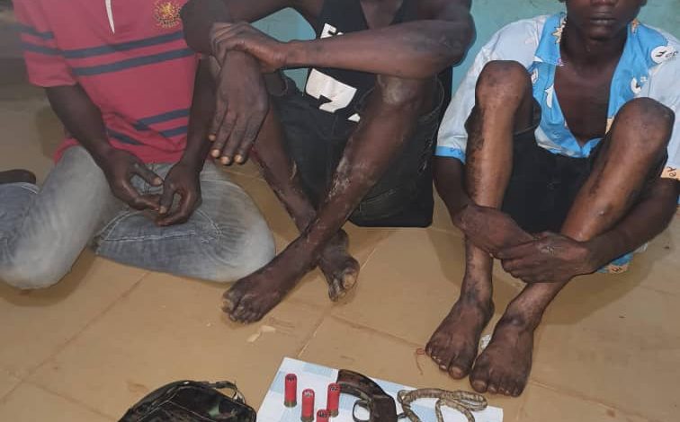 Ogun police arrest 3 armed robbery suspects while going for operation 1 IMG 20220610 WA0043