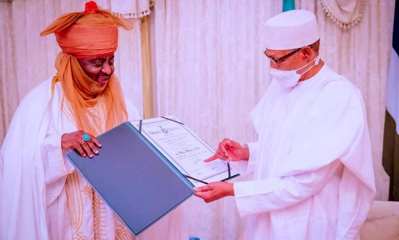PHOTO NEWS: Buhari receives Emir of Kano, Nasiru Ado Bayero 7 IMG 20220611 WA0041