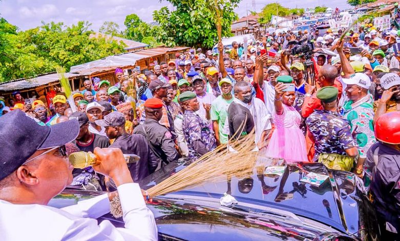 APC supporters welcome Oyetola with fanfare after presidential primaries 1 IMG 20220613 WA0005