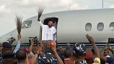 Tinubu arrives Lagos to rousing welcome 6 IMG 20220619 WA0042