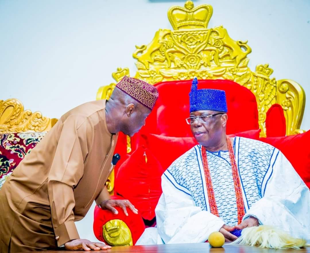 Ekiti governor-elect, Oyebanji, on 'thank you visit' to Ewi 4 IMG 20220624 WA0008