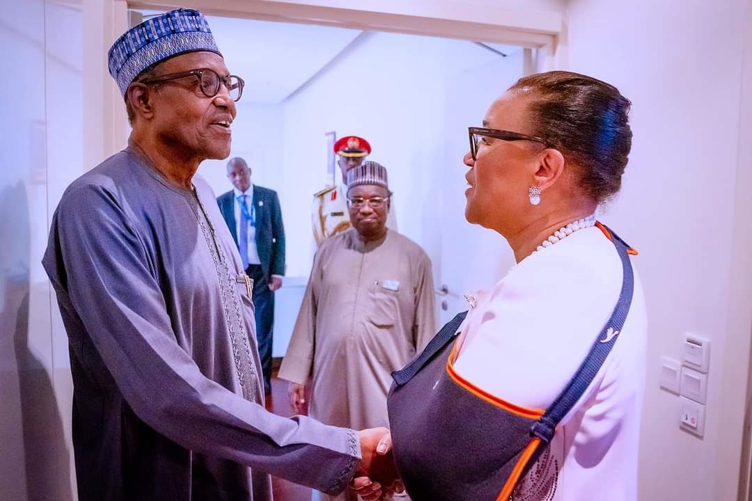 Buhari lauds Patricia Scotland on reappointment as Commonwealth Secretary General 1 IMG 20220625 WA0006