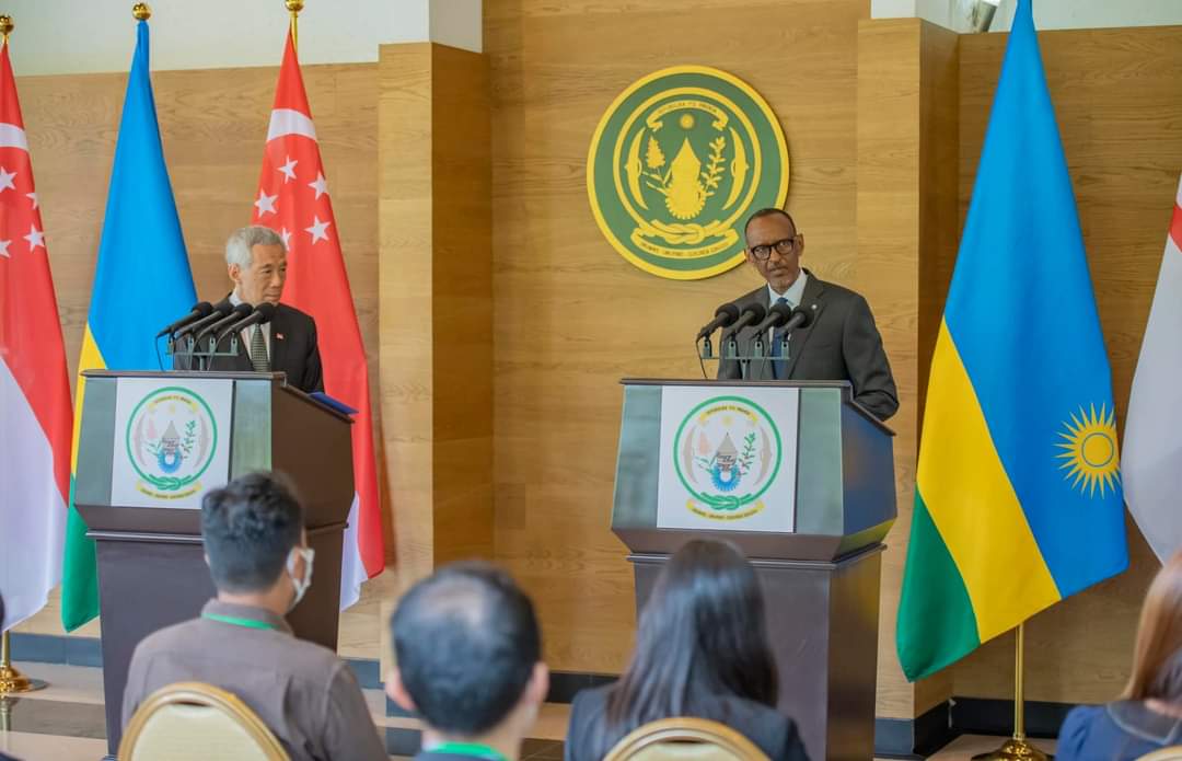 Democracy is about improving lives of people, Kagame, Lee declare in joint press statement 3 IMG 20220627 WA0021
