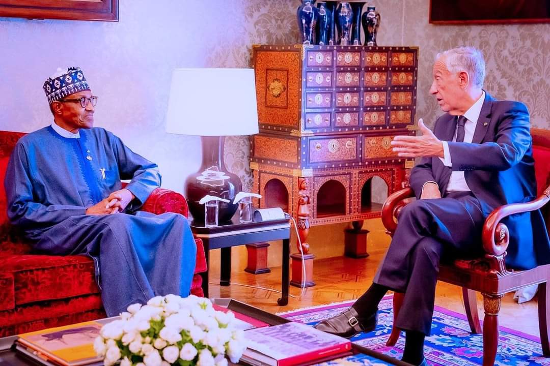 PHOTO NEWS: Buhari meets with Portuguese President Marcelo Rebelo de Sousa 13 IMG 20220630 WA0026