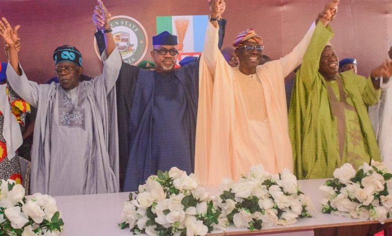Tinubu meets Ogun delegates, says he made Osinbajo Vice President in 2015 5 Tinubu 2 a