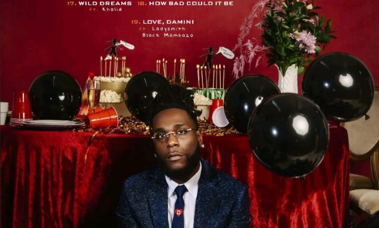 Burna Boy excites fans with sixth album, ‘Love, Damini’ 1 Burnaboy – Love Damini Ep 780x470 1