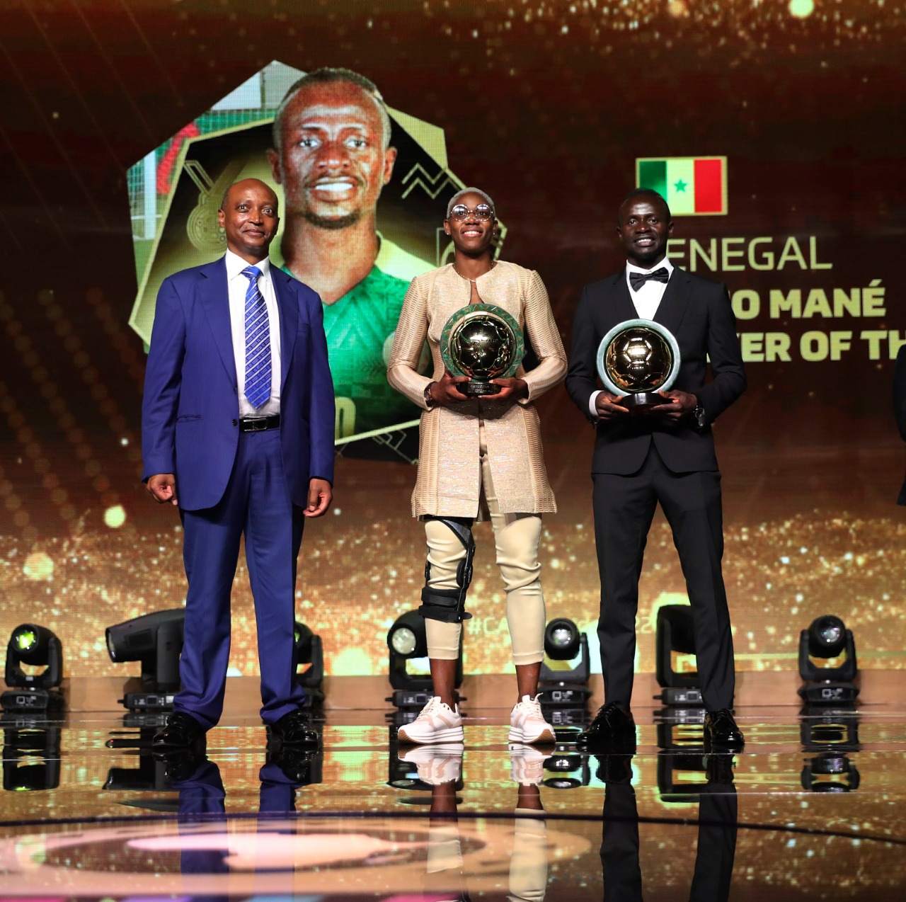 Oshoala wins record fifth Africa's Women’s Player of the Year award 12 CAF awards1