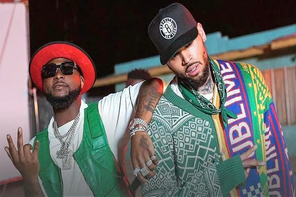 Chris Brown finally drops track featuring Davido 1 DAVIDO BREEZY