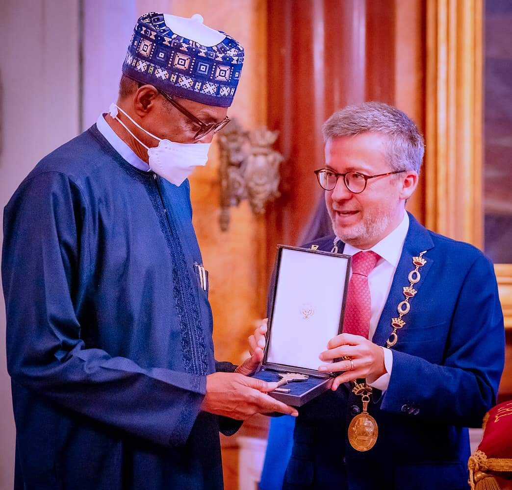 PHOTO NEWS: Buhari meets with Mayor of Lisbon, Fernando Medina 13 IMG 20220701 WA0045