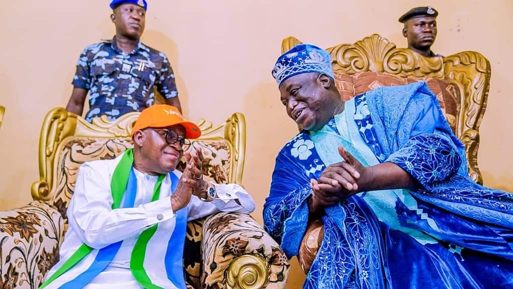 Osun 2022: Timi of Ede urges subjects to vote Oyetola, says 'one good turn deserves another' 8 IMG 20220703 WA0001
