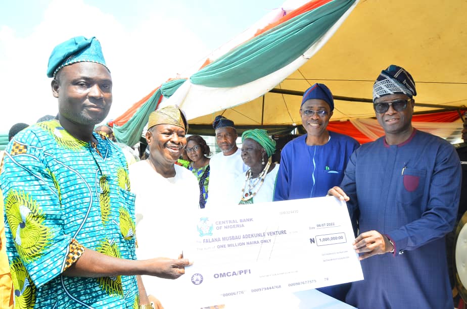 Osun govt flags off disbursement of N300m micro credit facilities to citizens 14 IMG 20220707 WA0001