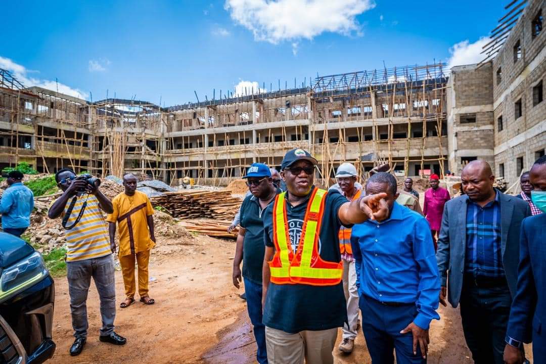 Fayemi inspects airport tarmac, Knowledge Zone, other projects in Ekiti 15 IMG 20220707 WA0004