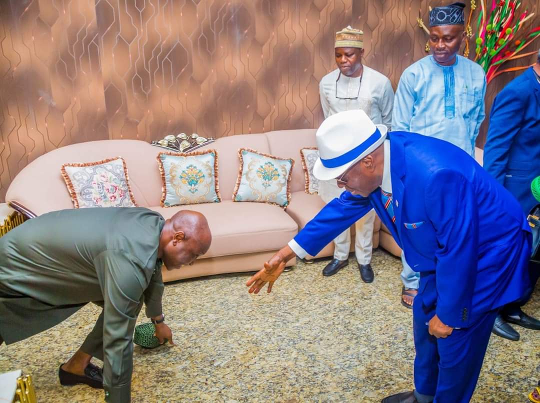 PHOTO NEWS: Oyebanji pays homage to Afe Babalola, praises vision for university 5 IMG 20220707 WA0044
