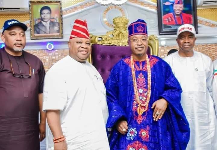 Oluwo congratulates Osun State governor-elect, Senator Ademola Adeleke 1 IMG 20220722 WA0036