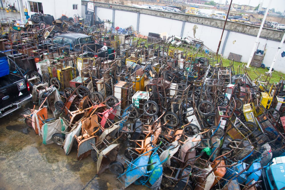 LAWMA destroys another 600 carts, vows to punish environmental offenders 20 Lawma 1