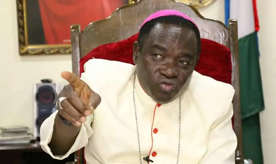 Muslim-Muslim ticket: Tinubu free to pick his team, says Kukah 1 Matthew Kukah