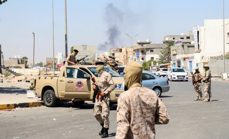 Deadly clashes between rival armed groups erupt in Libyan capital 1 2022 07 22T114113Z 260944235 RC2JYU8EWYMH RTRMADP 3 LIBYA CRISIS