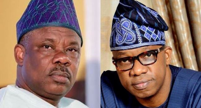 You can’t play God, group dares Amosun over threat to remove Abiodun 3 Amosun and Abiodun