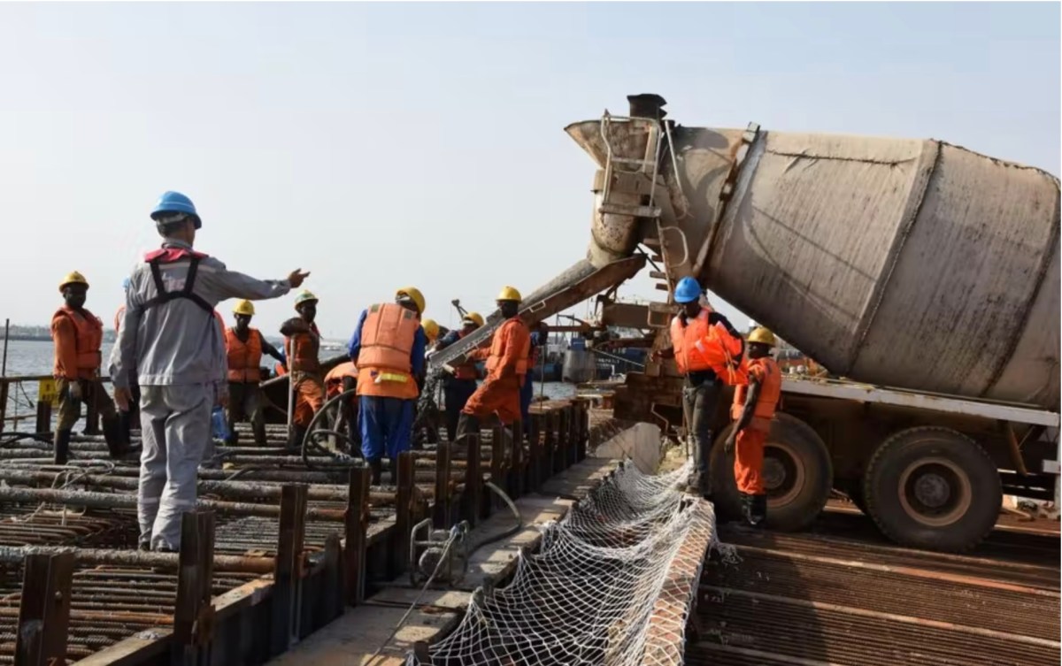 China Africa Abidjan Port