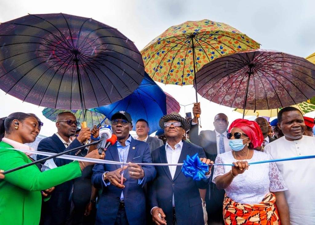 PHOTO NEWS: Sanwo-Olu commissions bridge built by Wike in Rivers 13 FB IMG 1659967508611
