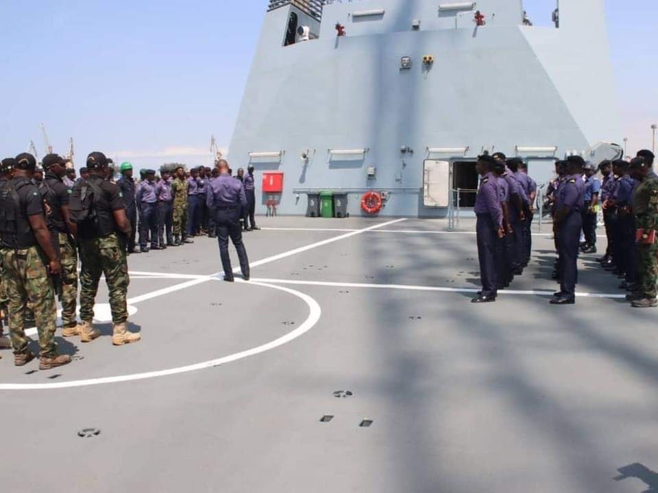 Navy ship KADA in ECOWAS stabilisation support mission to Guinea Bissau 5 IMG 20220809 WA0018