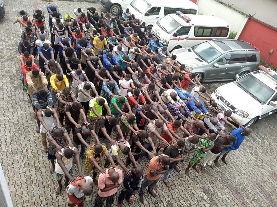 Army, EFCC nab 120 over illegal bunkering in Port Harcourt 12 IMG 20220816 WA0001